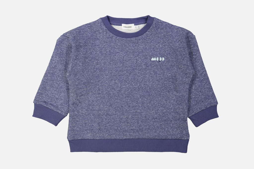 SWEATSHIRT MOOD MIX BLUE