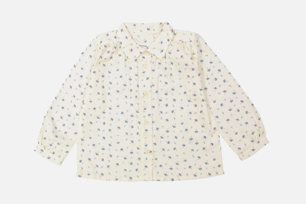 CHEMISE AUX CHAMPIGNONS ECRU