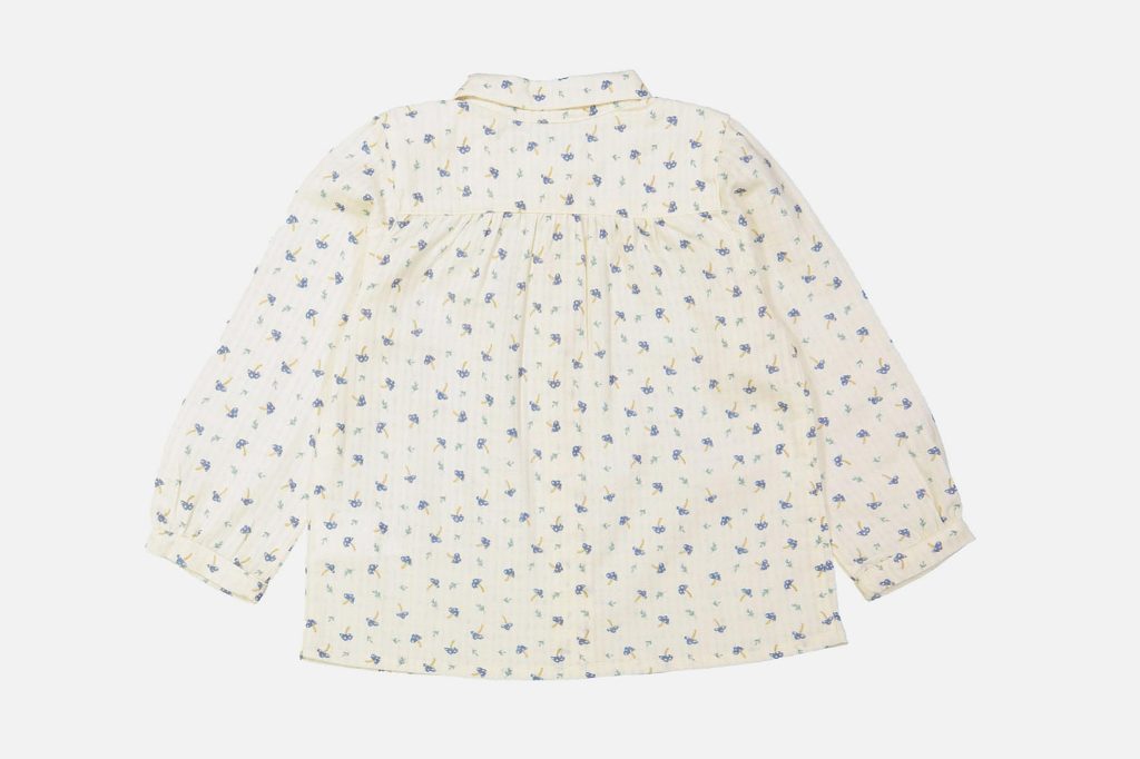 CHEMISE AUX CHAMPIGNONS ECRU