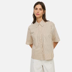 CHEMISE MAGY STRIPES ECRU - Image 2