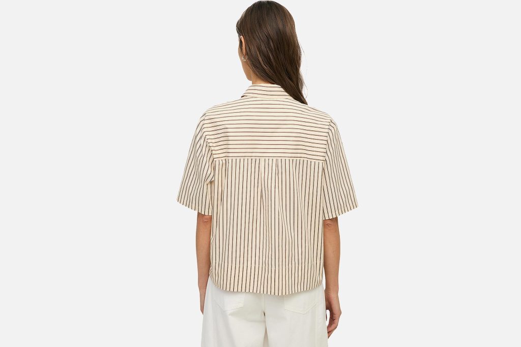 CHEMISE MAGY STRIPES ECRU