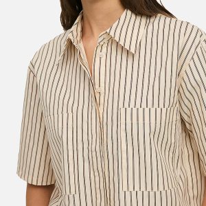 CHEMISE MAGY STRIPES ECRU - Image 5