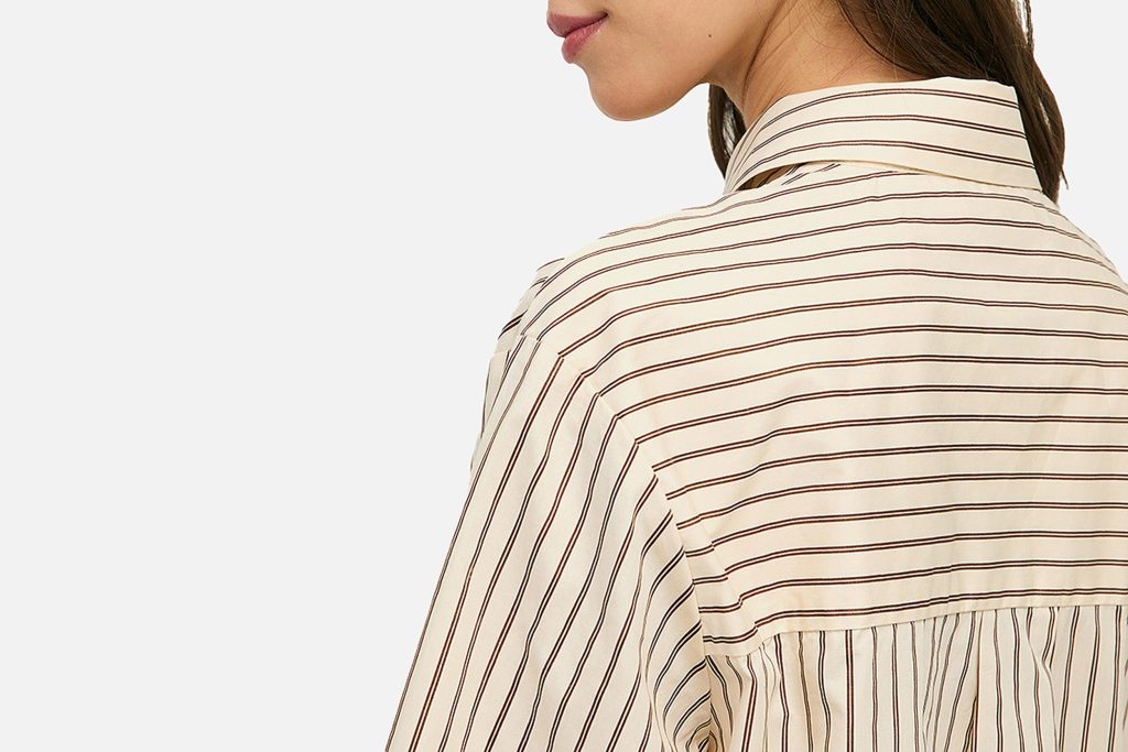 CHEMISE MAGY STRIPES ECRU