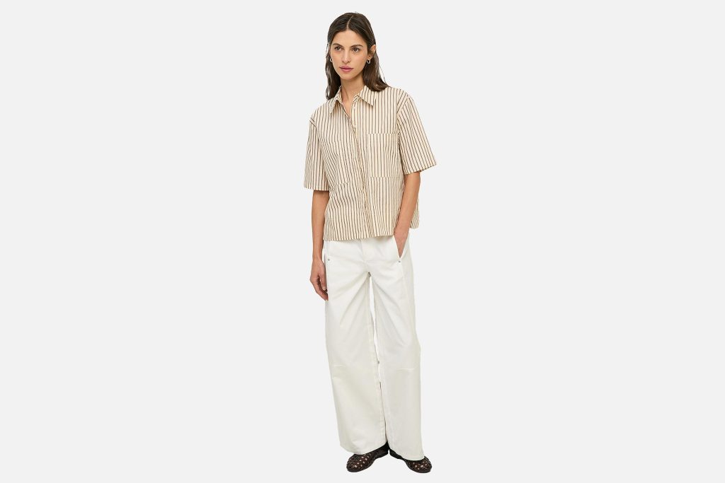 CHEMISE MAGY STRIPES ECRU