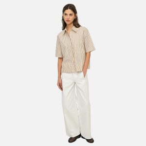CHEMISE MAGY STRIPES ECRU - Image 9