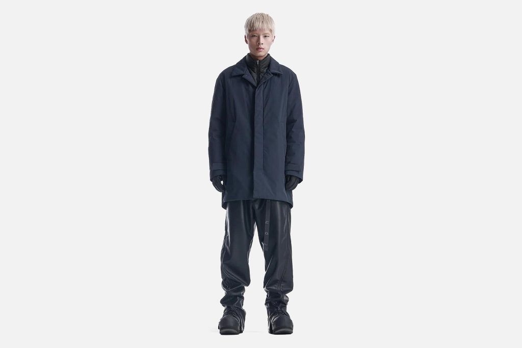 BLERIOT TRENCH COAT DARK NIGHT