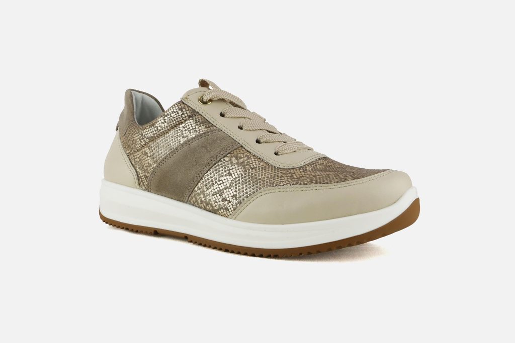 OSAKA 3 STRETCH BEIGE PYTHON