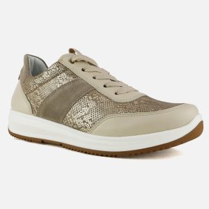 OSAKA 3 STRETCH BEIGE PYTHON - Image 2