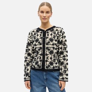 CARLI CARDIGAN BIRCH BLACK - Image 2