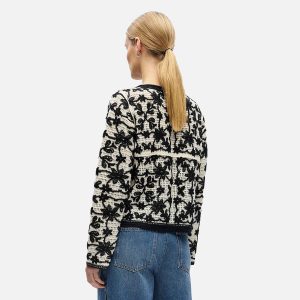 CARLI CARDIGAN BIRCH BLACK - Image 3