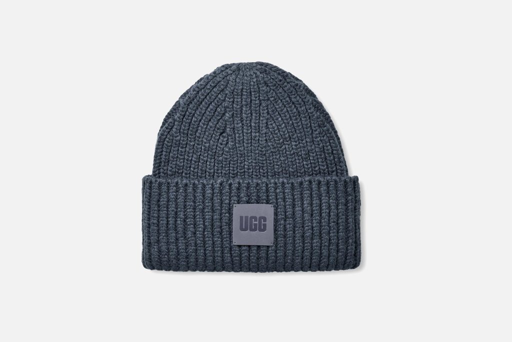 CHUNKY RIB BEANIE DK WAVE MEN