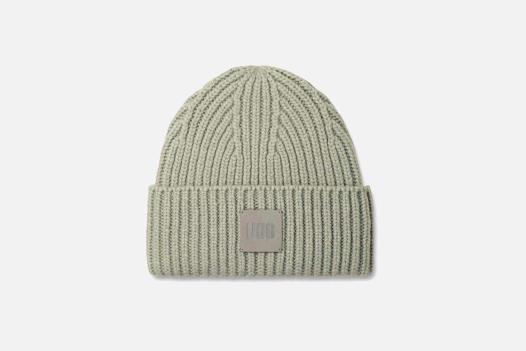 CHUNKY RIB BEANIE GREY MIST