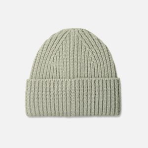 CHUNKY RIB BEANIE GREY MIST - Image 2