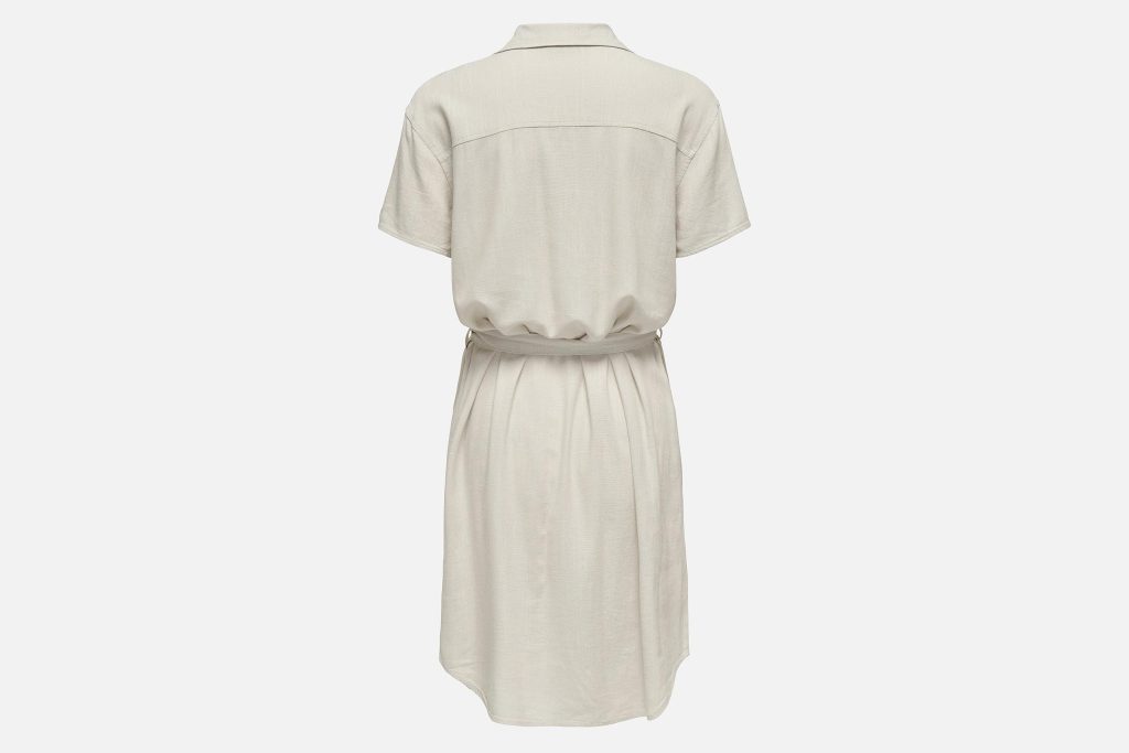 CAYA SHIRT DRESS MOONBEAM