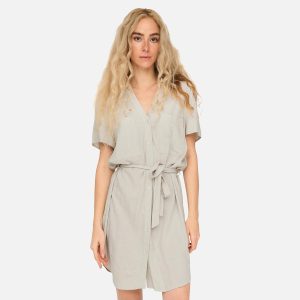 CAYA SHIRT DRESS MOONBEAM - Image 3