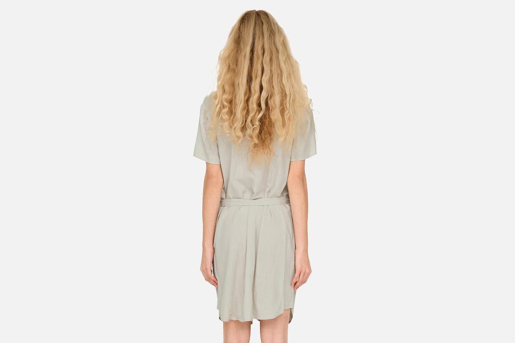 CAYA SHIRT DRESS MOONBEAM