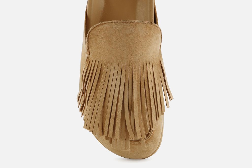 TAYA FRINGE SABLE
