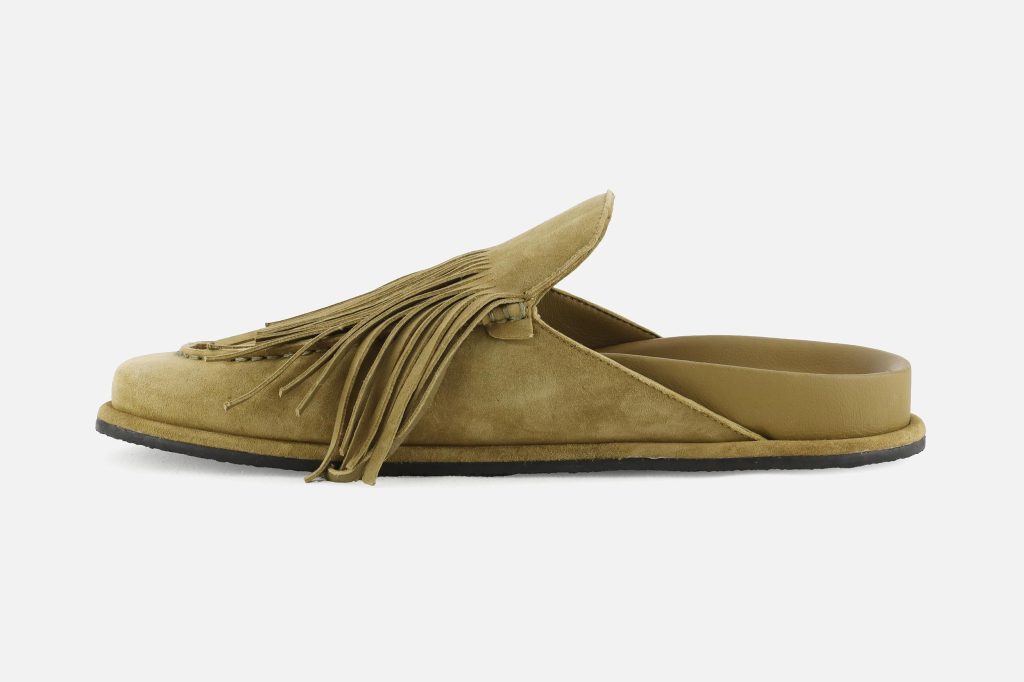 TAYA FRINGE LIGHT OLIVE