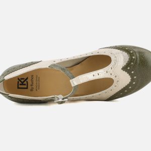 CLARISSE T STRAP VERT SHINY – Image 6