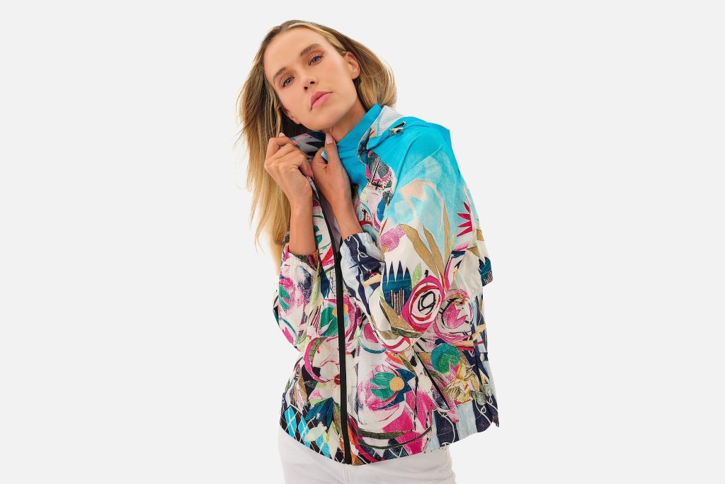 COAT SISTERON BLEU MULTI