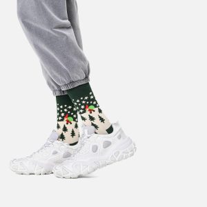 SANTA ON THE WAY SOCK - Image 2