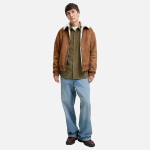 CASCOT CORDUROY SHIRT GREY - Image 4
