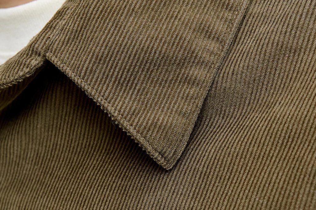 CASCOT CORDUROY SHIRT GREY