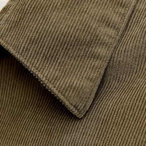 CASCOT CORDUROY SHIRT GREY - Image 6