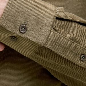 CASCOT CORDUROY SHIRT GREY - Image 7