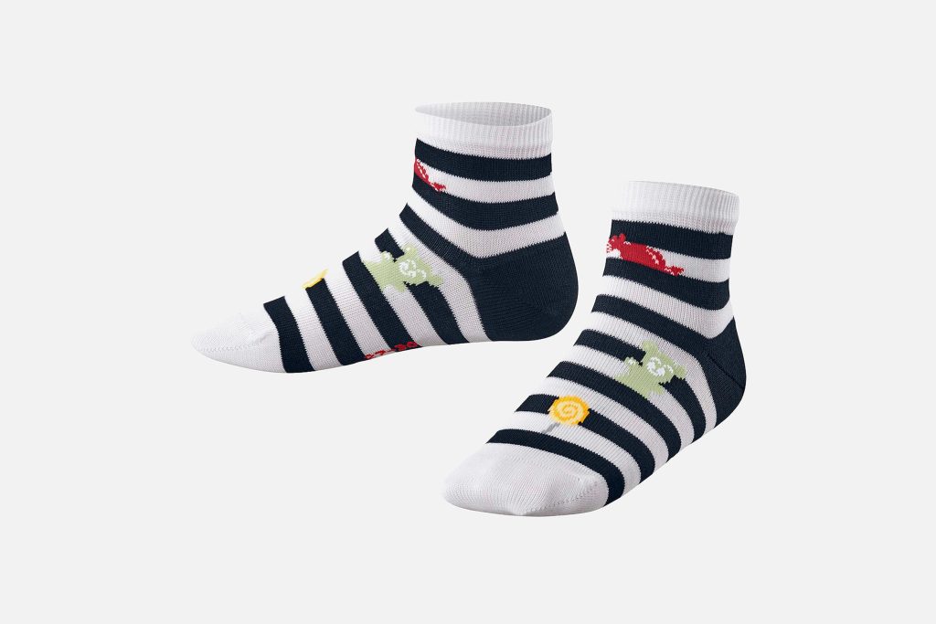 STRIPED JELLIES NAVY WHITE