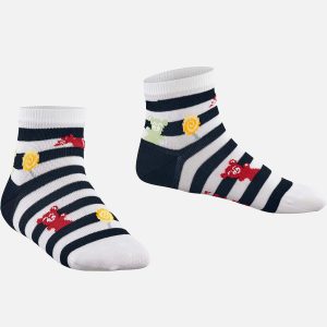 STRIPED JELLIES NAVY WHITE - Image 3
