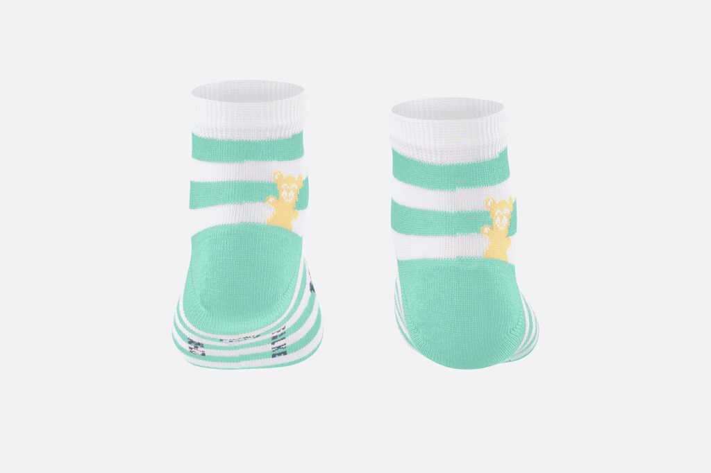 STRIPED JELLIES GREEN WHITE