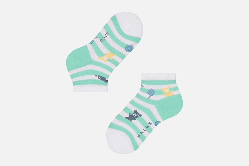 STRIPED JELLIES GREEN WHITE