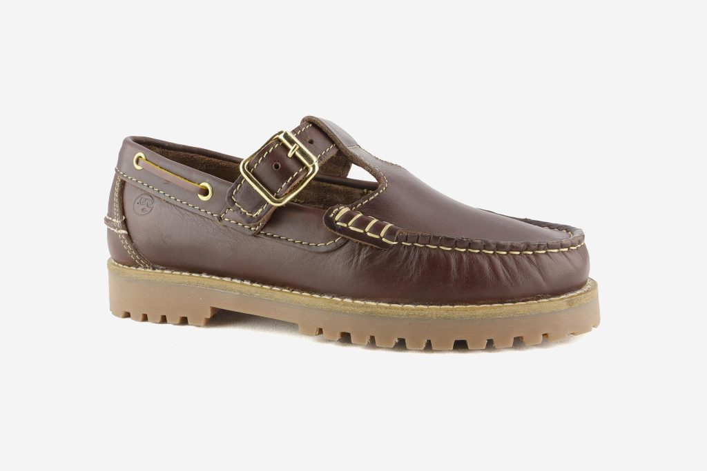 RUDDER T LEATHER BROWN