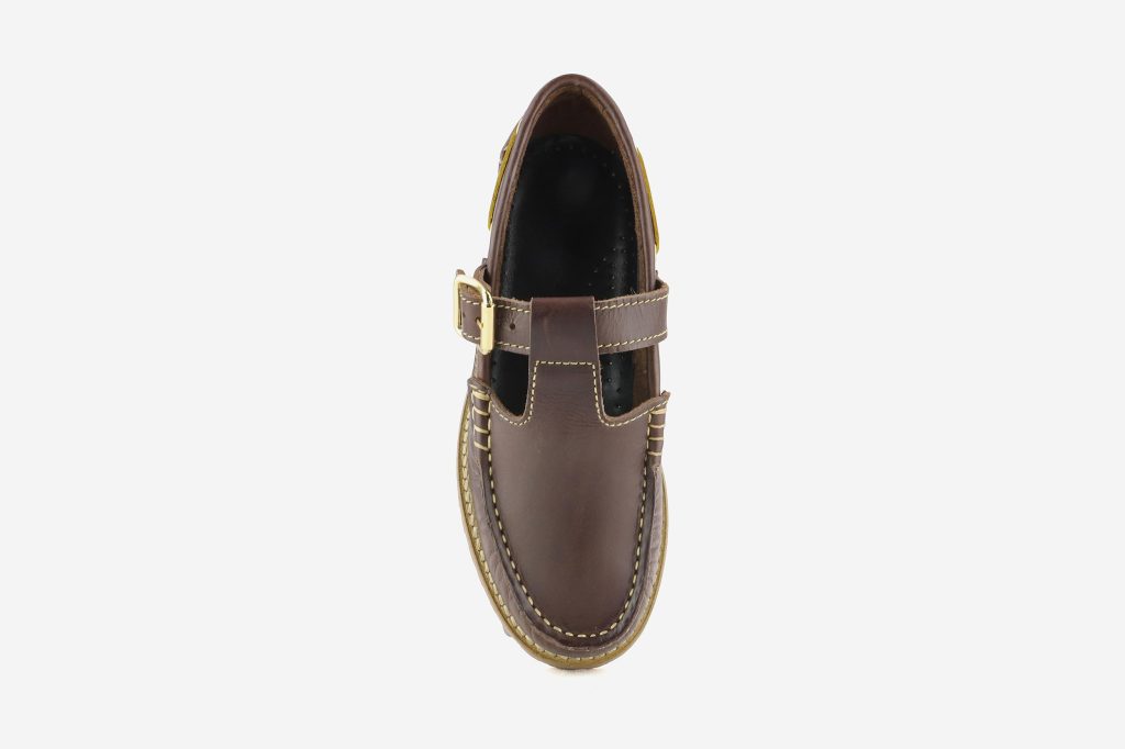RUDDER T LEATHER BROWN