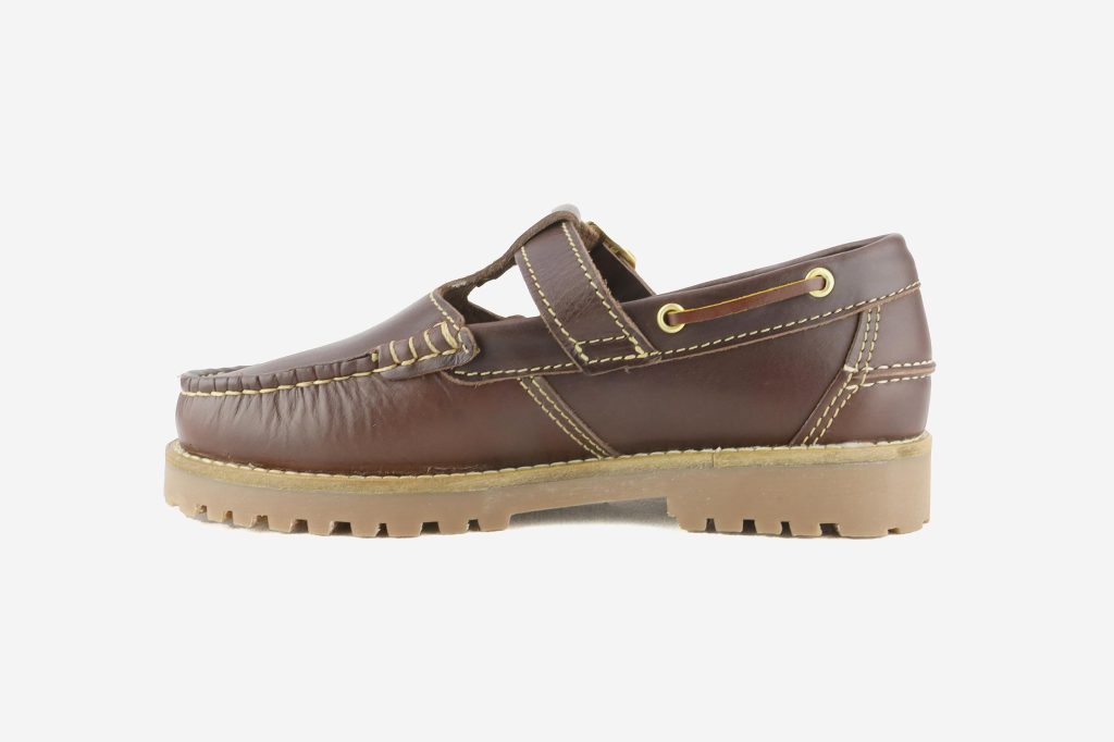 RUDDER T LEATHER BROWN