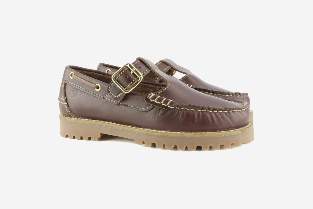 RUDDER T LEATHER BROWN