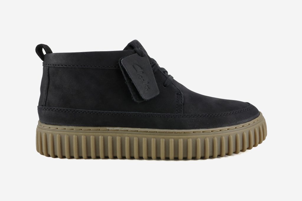 TORHILL LACE HI BLACK LEATHER