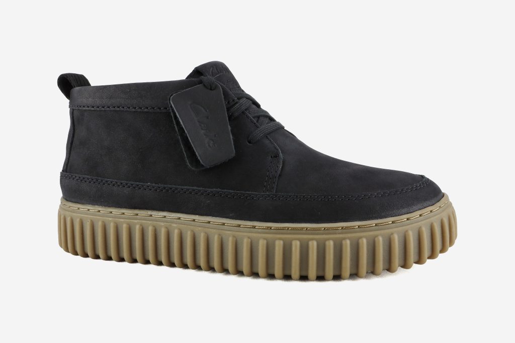 TORHILL LACE HI BLACK LEATHER