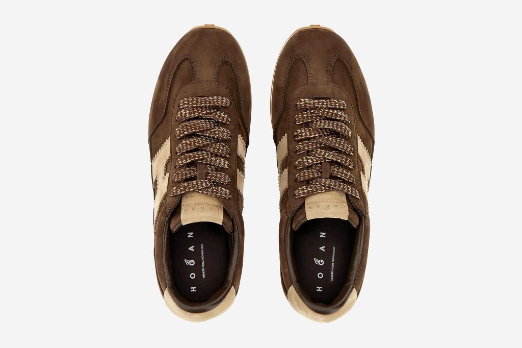 HOGAN ATHLETIC 727 CHOCO CAFFELATTE