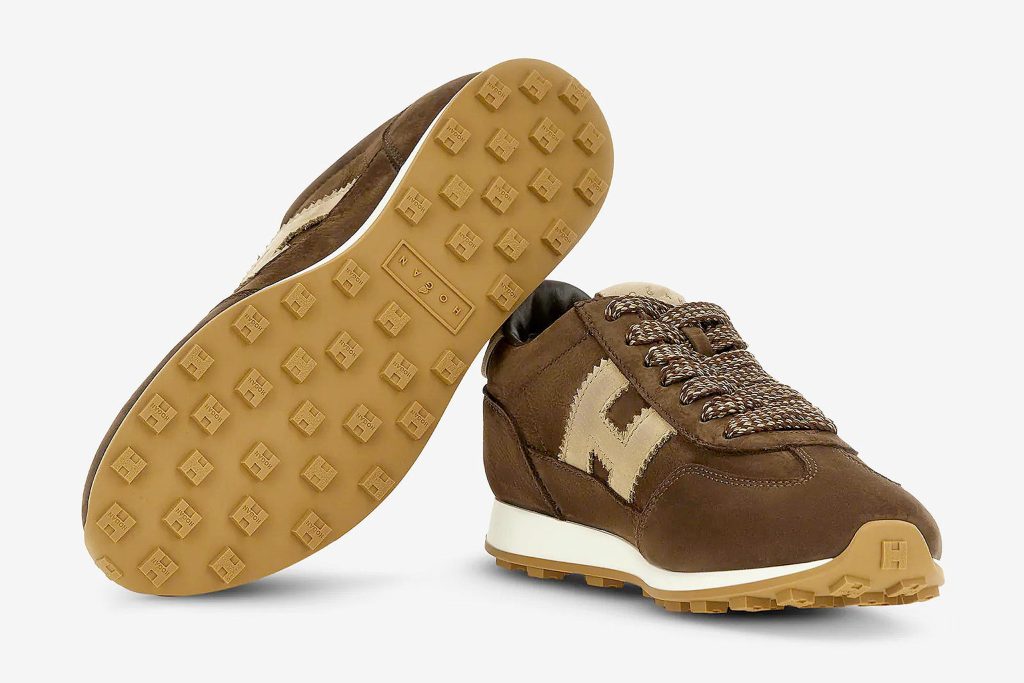 HOGAN ATHLETIC 727 CHOCO CAFFELATTE