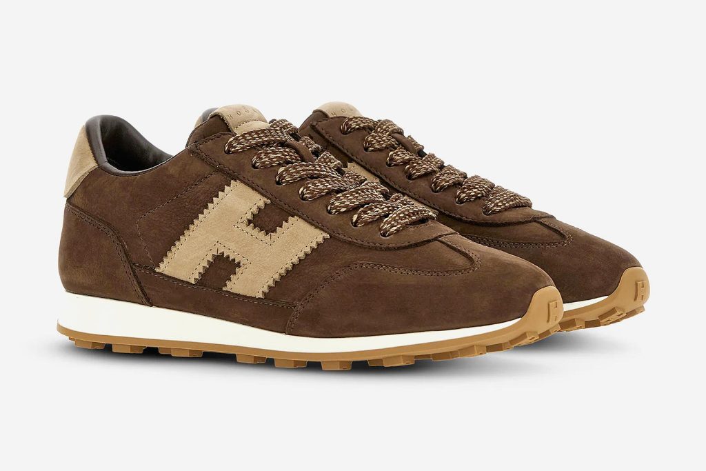 HOGAN ATHLETIC 727 CHOCO CAFFELATTE