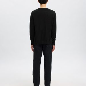 SLHBERG CREW NECK BLACK - Image 2