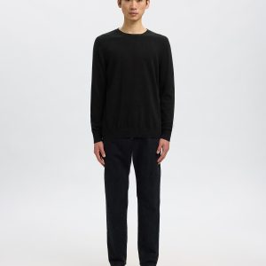 SLHBERG CREW NECK BLACK - Image 3