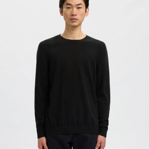 SLHBERG CREW NECK BLACK - Image 5
