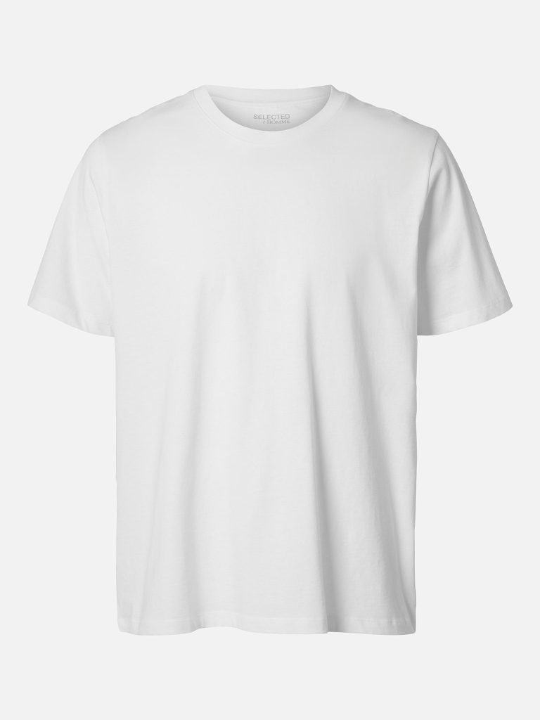 SLMASPEN SS ONECK TEE BRIGHT WHITE