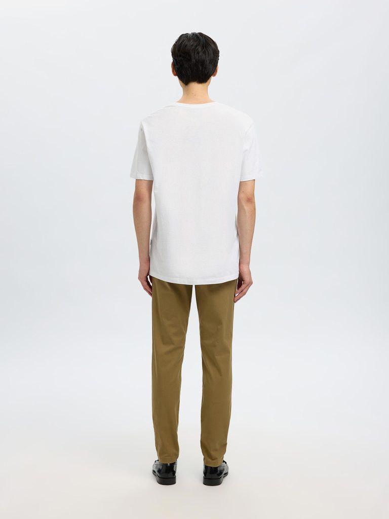 SLMASPEN SS ONECK TEE BRIGHT WHITE