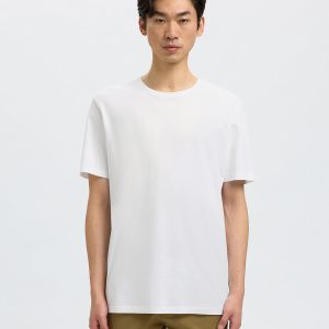 SLMASPEN SS ONECK TEE BRIGHT WHITE - Image 5