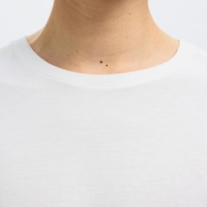 SLMASPEN SS ONECK TEE BRIGHT WHITE - Image 6