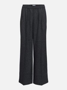 OBJSANJA MW LO PANTS BLACK MELANGE